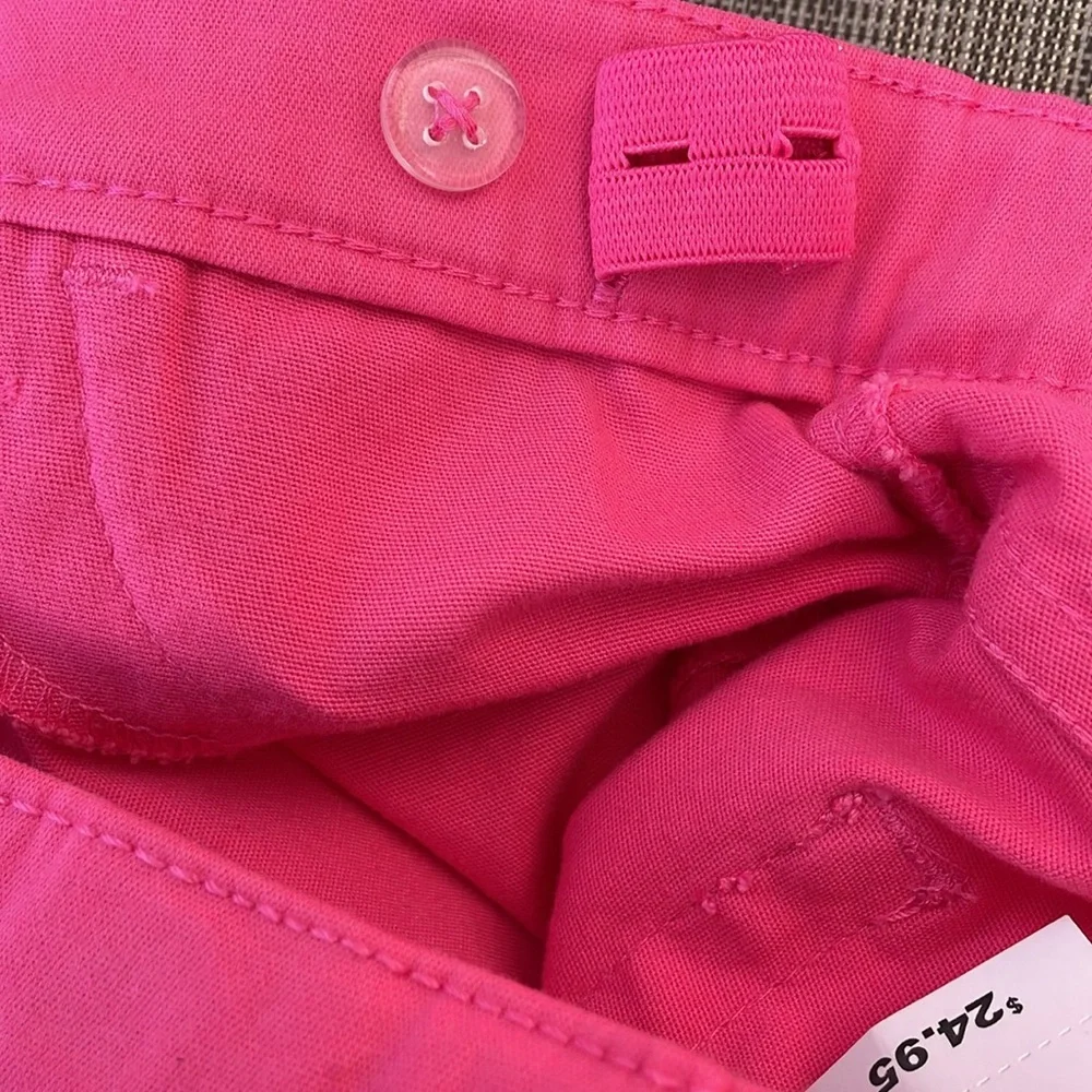 The Children’s Place pink girls pants adjustable waist size 10 NWT
